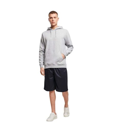 Sweat À Capuche Homme Gris Chiné Build Your Brand