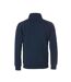 Unisex Adult Classic Half Zip Sweatshirt Dark Navy Clique-2
