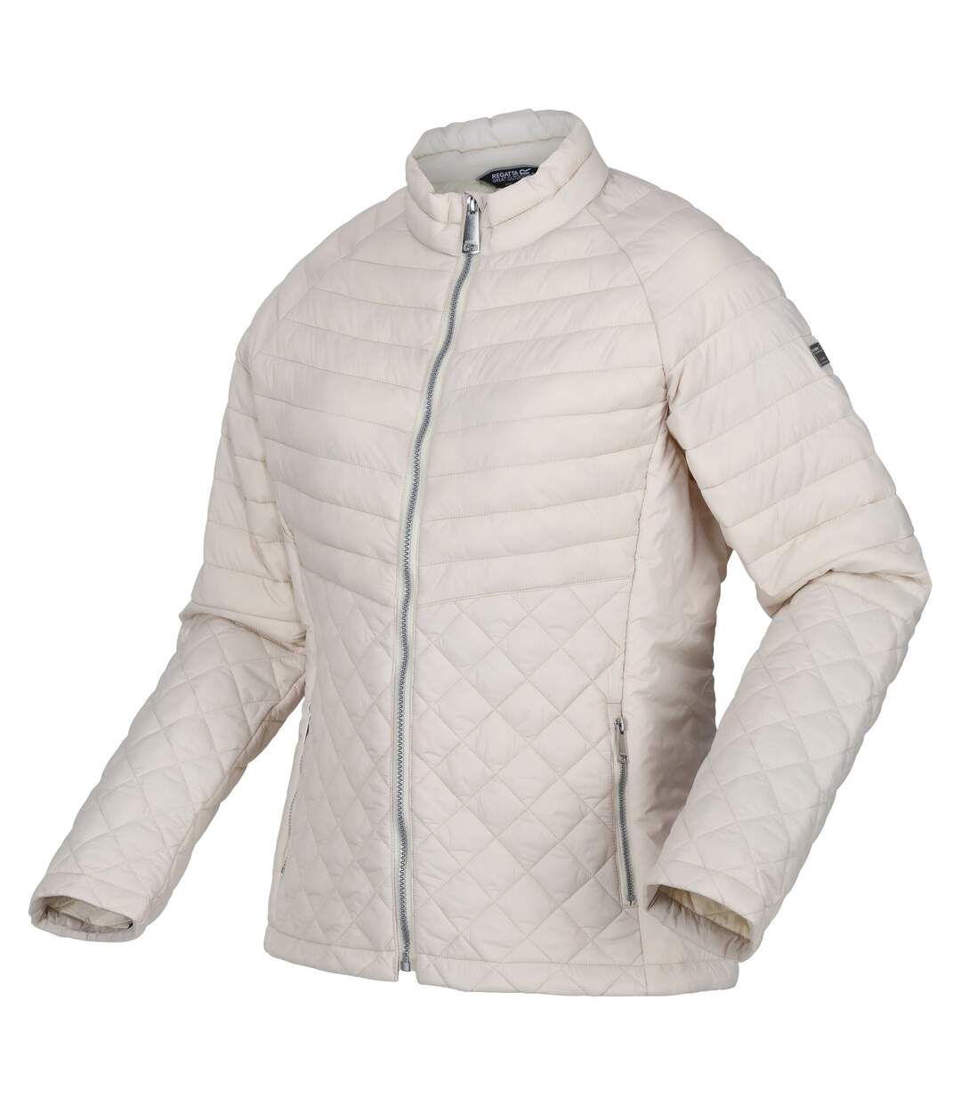 Womens/ladies tulula quilted padded jacket light vanilla Regatta-4