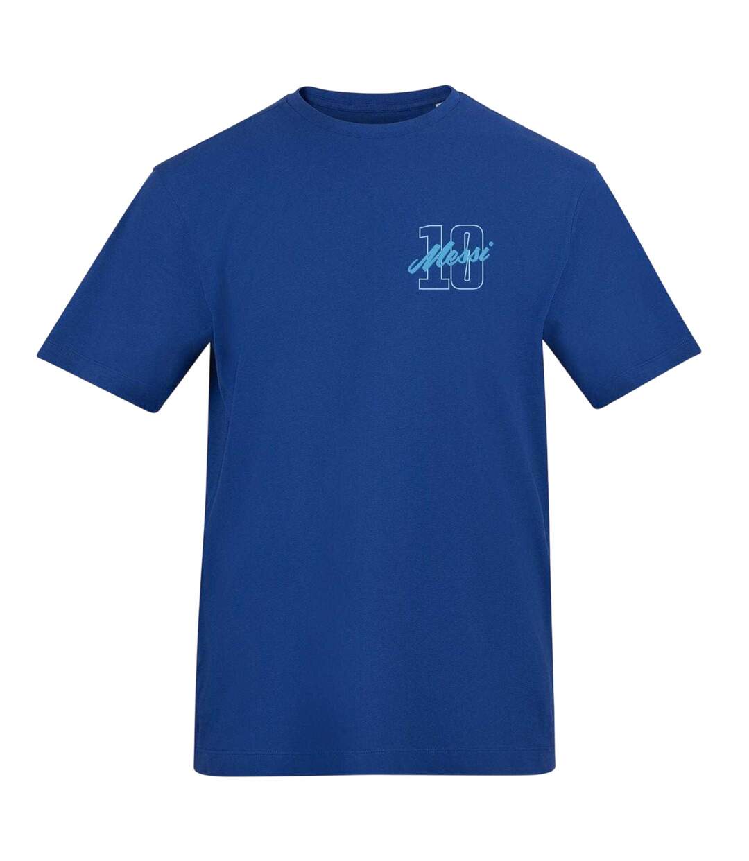 Mens Messi Fan T-shirt Blue AWD-1