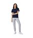 T-shirt Motif/style Logo Femme Bleu Marine Champion-4