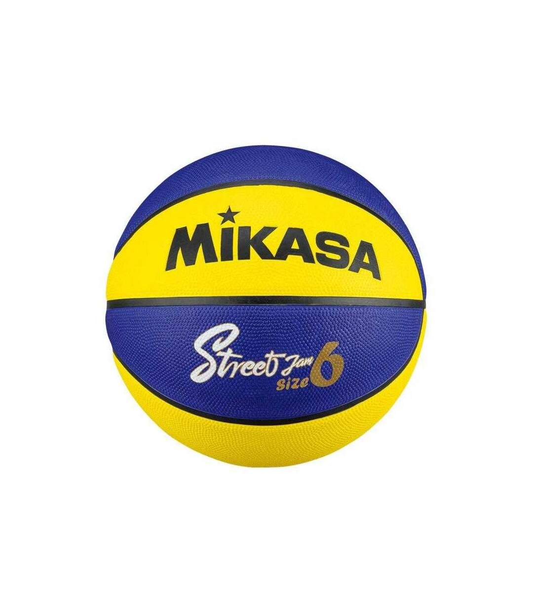 Ballon De Basket Motif/style Logo Taille 6 Bleu Jaune Mikasa-1