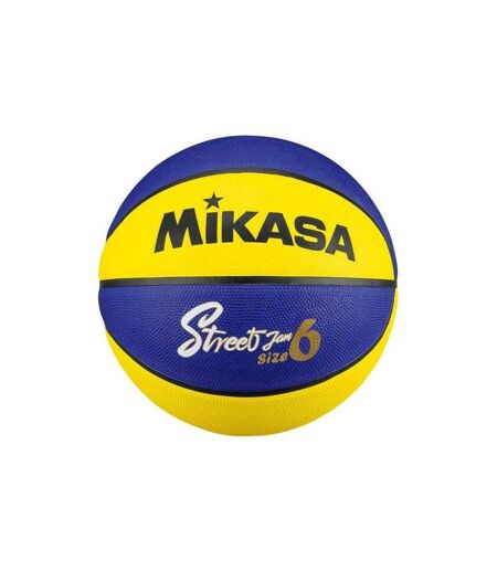 Ballon De Basket Motif/style Logo Taille 6 Bleu Jaune Mikasa