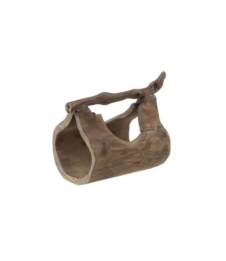 Support pour Plantes en Bois Valeria 33cm Naturel