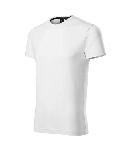 T-shirt Motif/style Uni Exclusive Homme Blanc Malfini