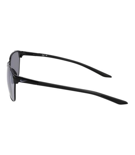 Lunettes De Soleil Motif/style Carré Fusion Taille Unique Noir Argenté Nike