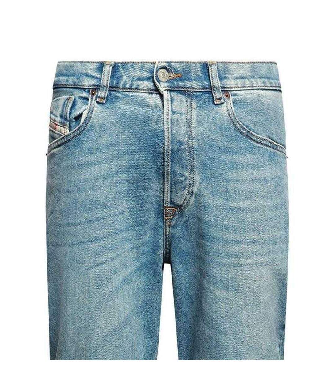 Mens 2005 D-fining Tapered Jeans Blue Grey Diesel-3