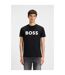 Mens Thinking 1 Signature Logo Regular T-shirt Black Boss-2