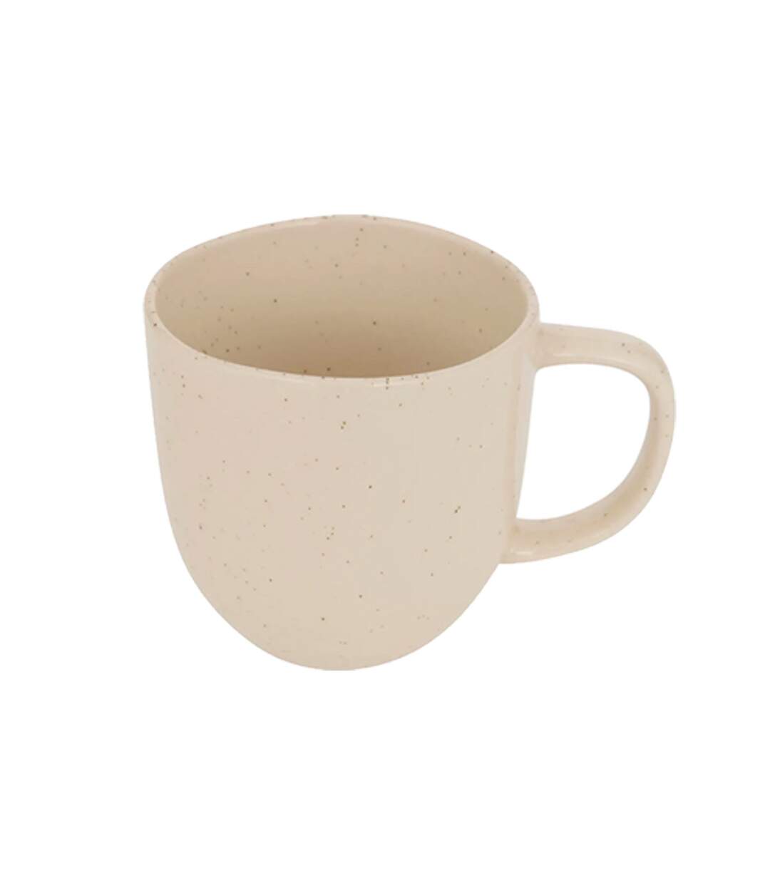 Lot de 6 Mugs en Faïence Wonja 44cl Crème-2