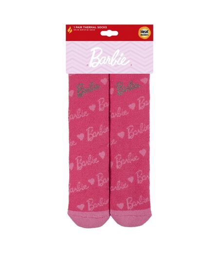 Ladies Thermal Barbie Patterned Socks for Winter