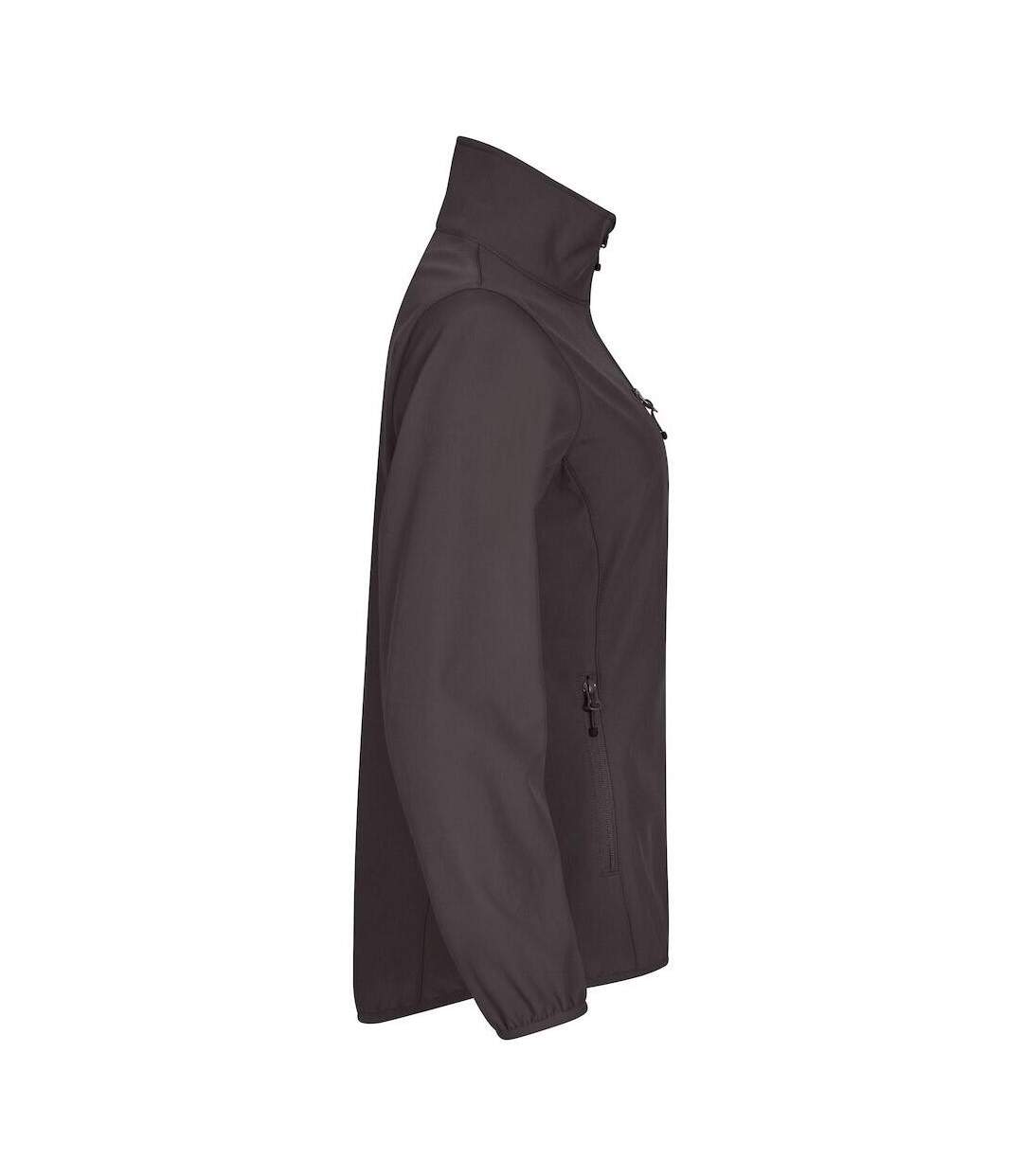 Veste Softshell Classic Femme Gris Foncé Clique-3