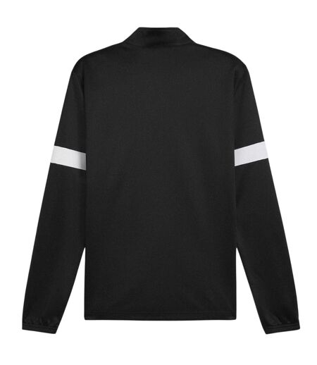 Mens Individual Rise Drill Top Black White Puma