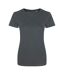 T-shirt Cascade Femme Charbon Awdis-1