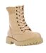 Womens/ladies athena lace up boots beige Blowfish-1