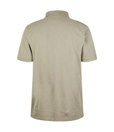 Mens Classic Embroidered Logo Polo Shirt Silver Sage Jack Wills