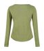 Regatta Womens/Ladies Lakeisha Long-Sleeved T-Shirt (Green Fields) - UTRG7172