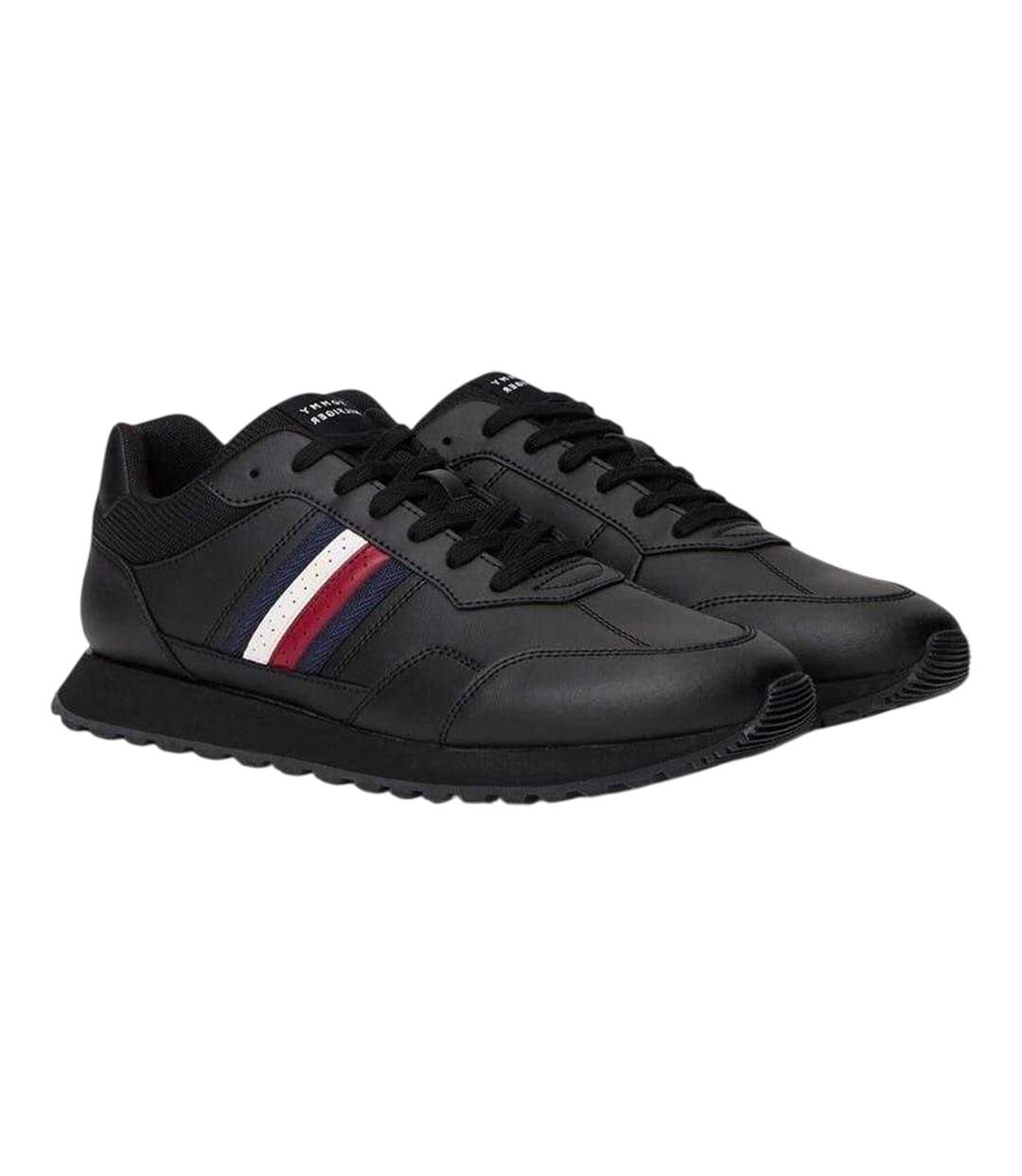 Baskets Motif/style À Rayures Eva Homme Noir Tommy Hilfiger-1