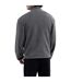 Mens Maseben Fleece Jacket Dark Grey Ellesse-3