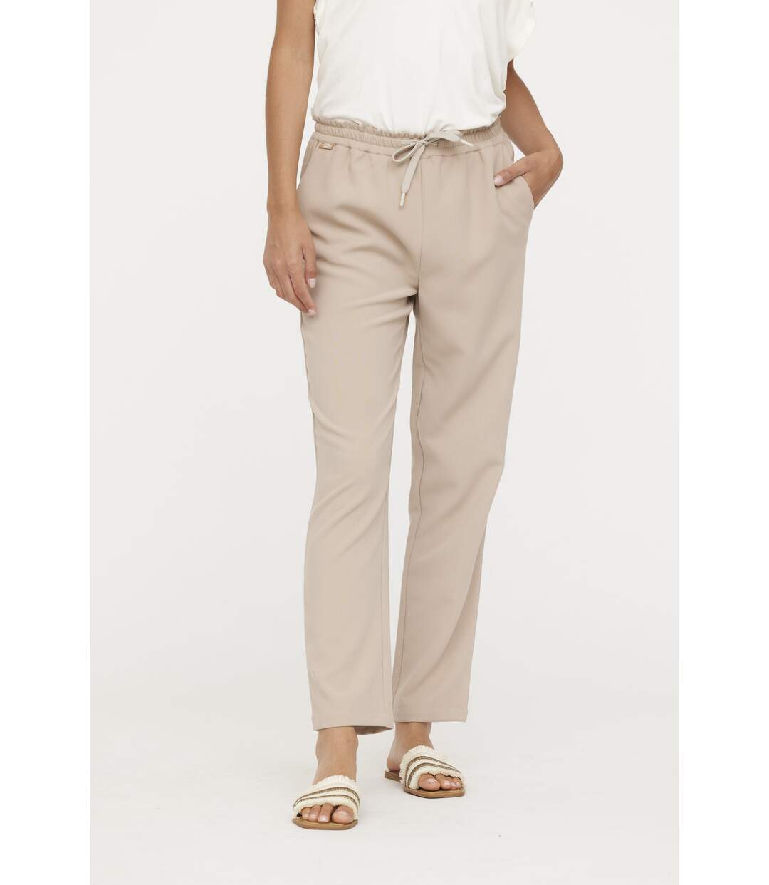 Pantalon polyester chino GISMA