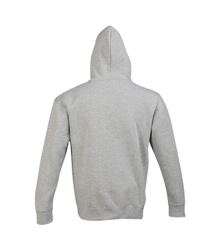 SOLS Slam Unisex Hooded Sweatshirt / Hoodie (Grey Marl) - UTPC381