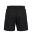 Mens Fleece Striped Track Shorts Black Yellow Adidas-2