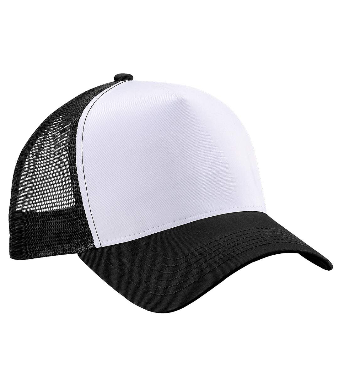 Casquette homme noir/blanc Beechfield