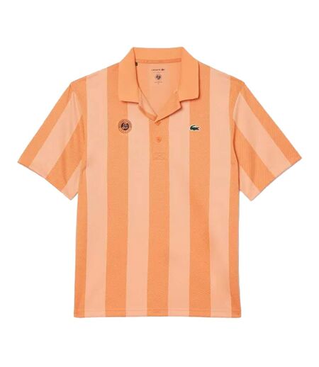 Mens Rolandgarros Edition Polo Shirt Orange Lacoste