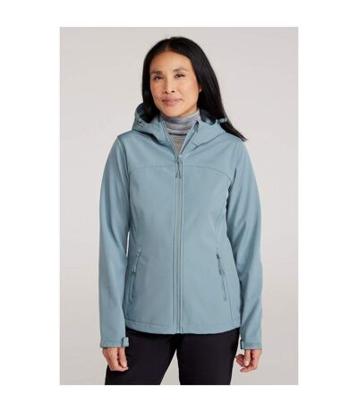 Veste softshell exodus femme vert pâle Mountain Warehouse