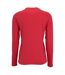 SOLS - T-shirt manches longues IMPERIAL - Femme (Rouge) - UTPC2906
