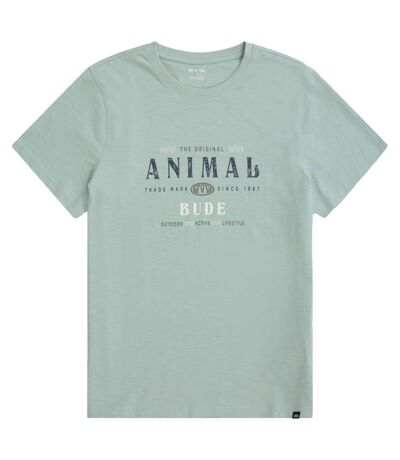 T-shirt Jacob Bude Homme Vert Animal