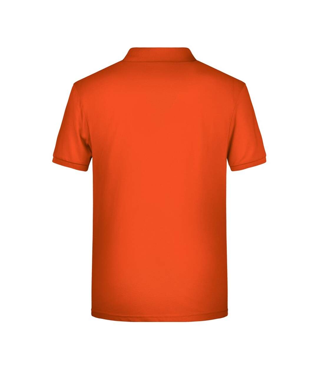 Polo Basic Homme Orange Foncé James And Nicholson-2