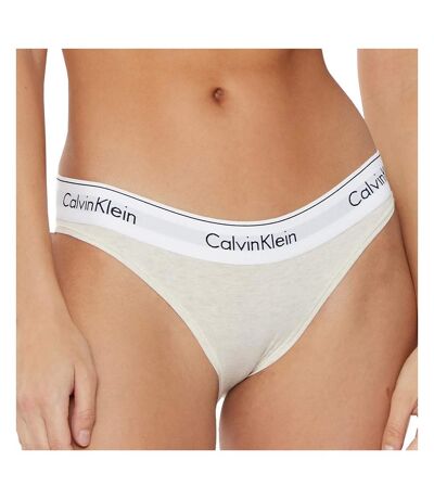 Culotte Grise Femme Calvin Klein Jeans Diamond - L