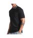 Polo Noir Homme Calvin Klein Jeans Pique Embroi - L