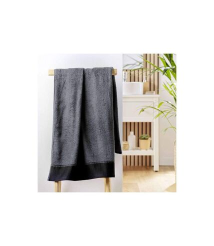 Drap de Bain Majesty 90x150cm Anthracite