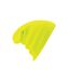 Bonnet à revers mixte jaune fluo Beechfield