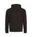 Sweat À Capuche Varsity Adulte Noir Vif Jaune Awdis-2