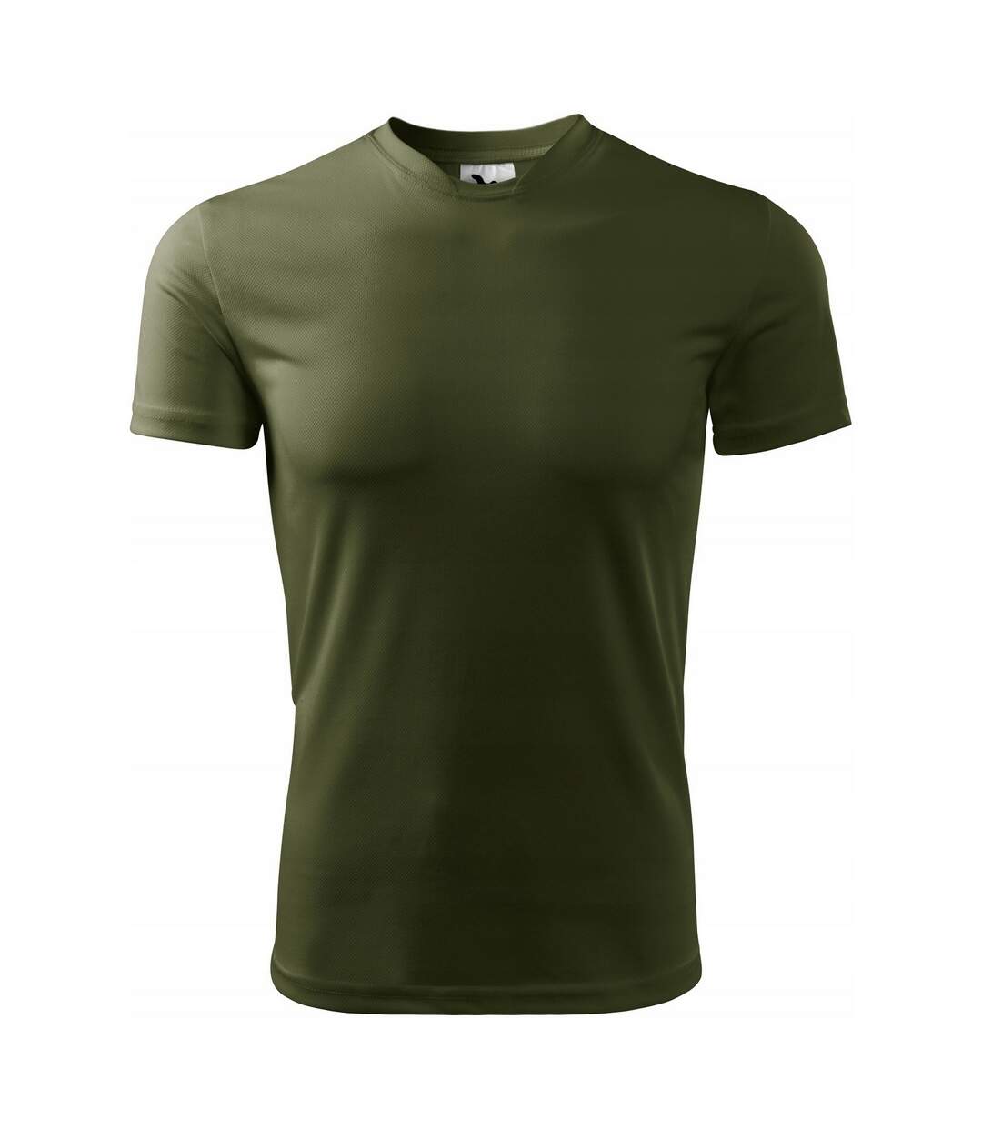 T-shirt Fantasy Homme Vert Kaki Malfini-1