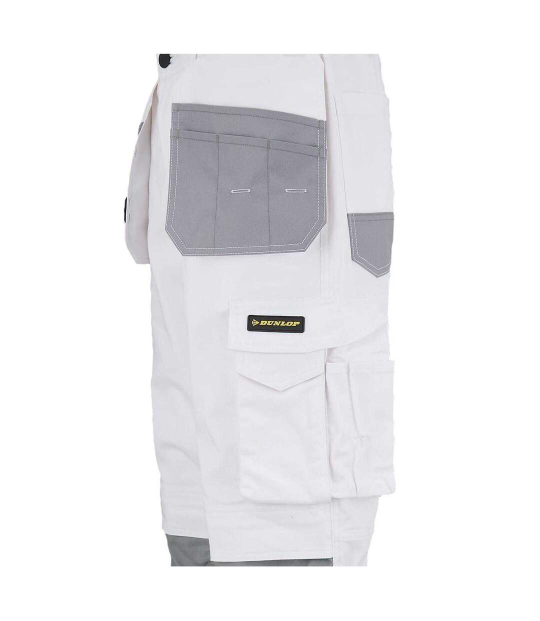 Pantalon De Travail Homme Blanc Gris Dunlop-3