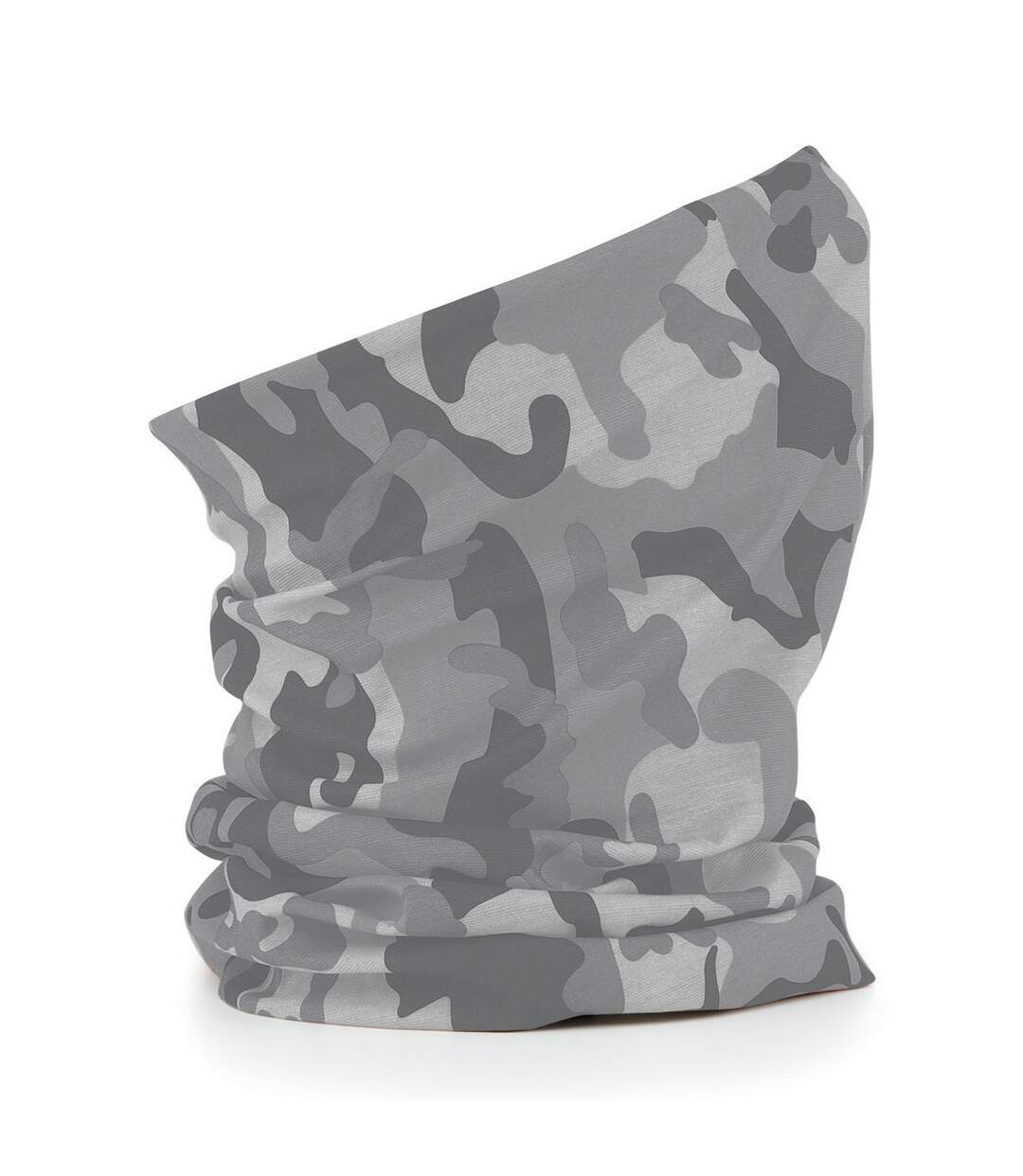 Echarpe tubulaire - tour de cou adulte - B900 - gris clair camo