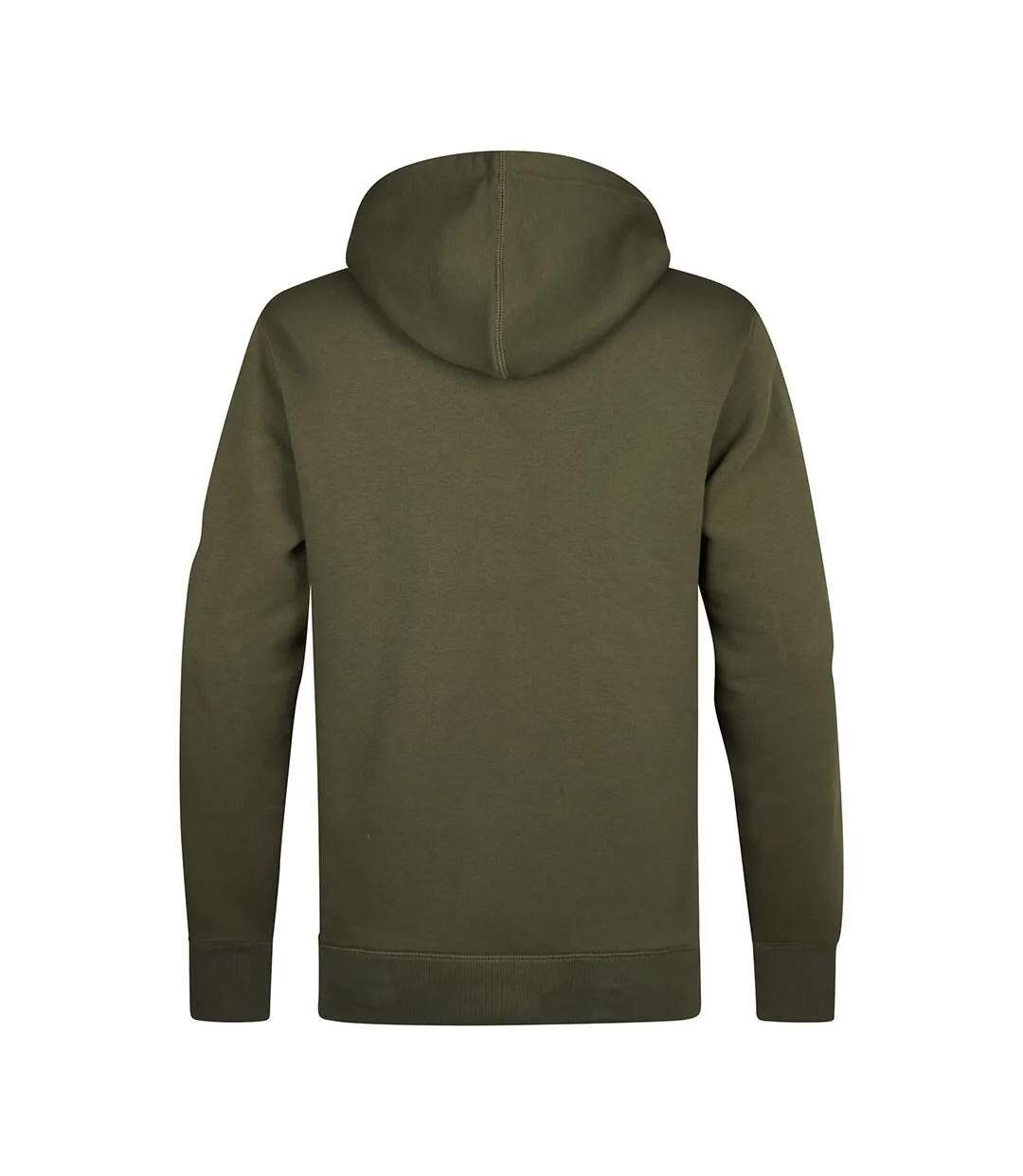 Sweat à capuche kaki homme petrol industries hoode-2