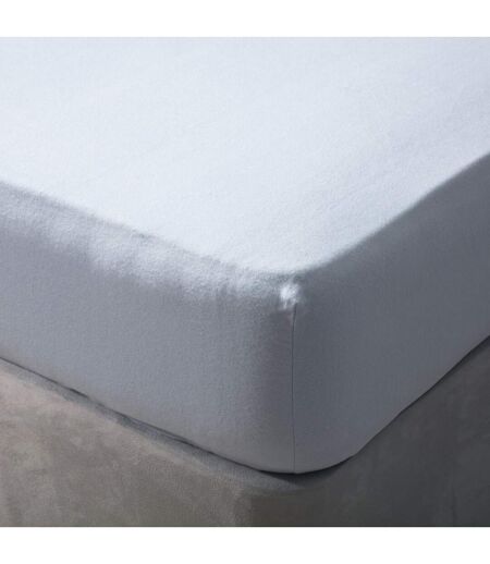 Belledorm Brushed Cotton Fitted Sheet (Blue) - UTBM303