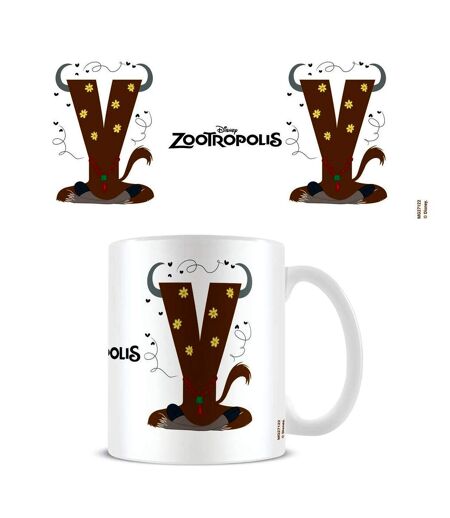 Zootropolis - Mug Y (Blanc / Marron) (Taille unique) - UTPM4583