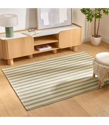 Tapis à Rayures Groove 120x170cm Vert