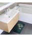 Tapis de Bain Microfibre Ginkoblue 45x75cm Vert-3