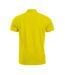 Polo Manhattan Homme Jaune Fluo Clique-2