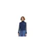 Haut De Survêtement Motif/style 3 Rayures Firebird Femme Bleu Indigo Sombre Adidas-1