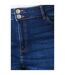 Womens/ladies double waist detail plus skinny jeans mid wash Dorothy Perkins