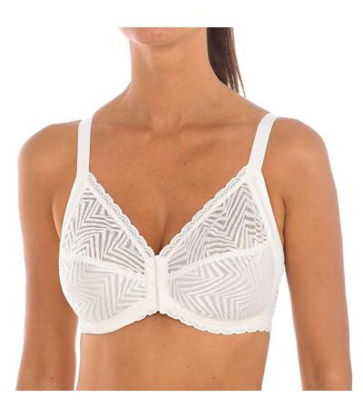 P08GB women's wireless bra with elastic sides, comfortable and adaptable design for women