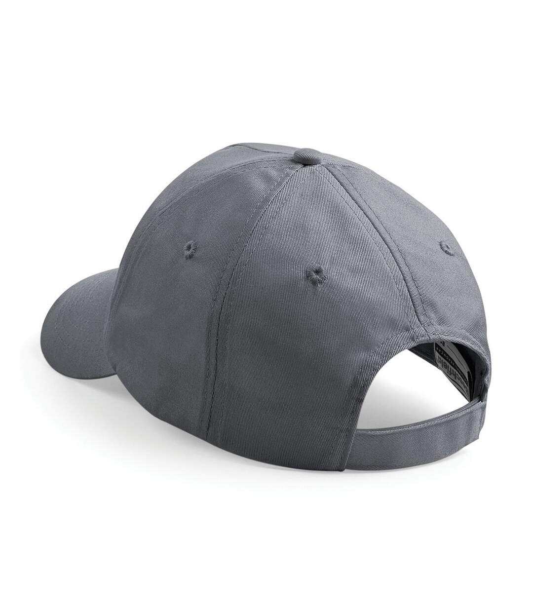 Lot de 2  casquettes de baseball adulte gris graphite Beechfield-2