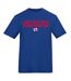T-shirt Just Hope Both Teams Have Fun Homme Bleu AWD-1